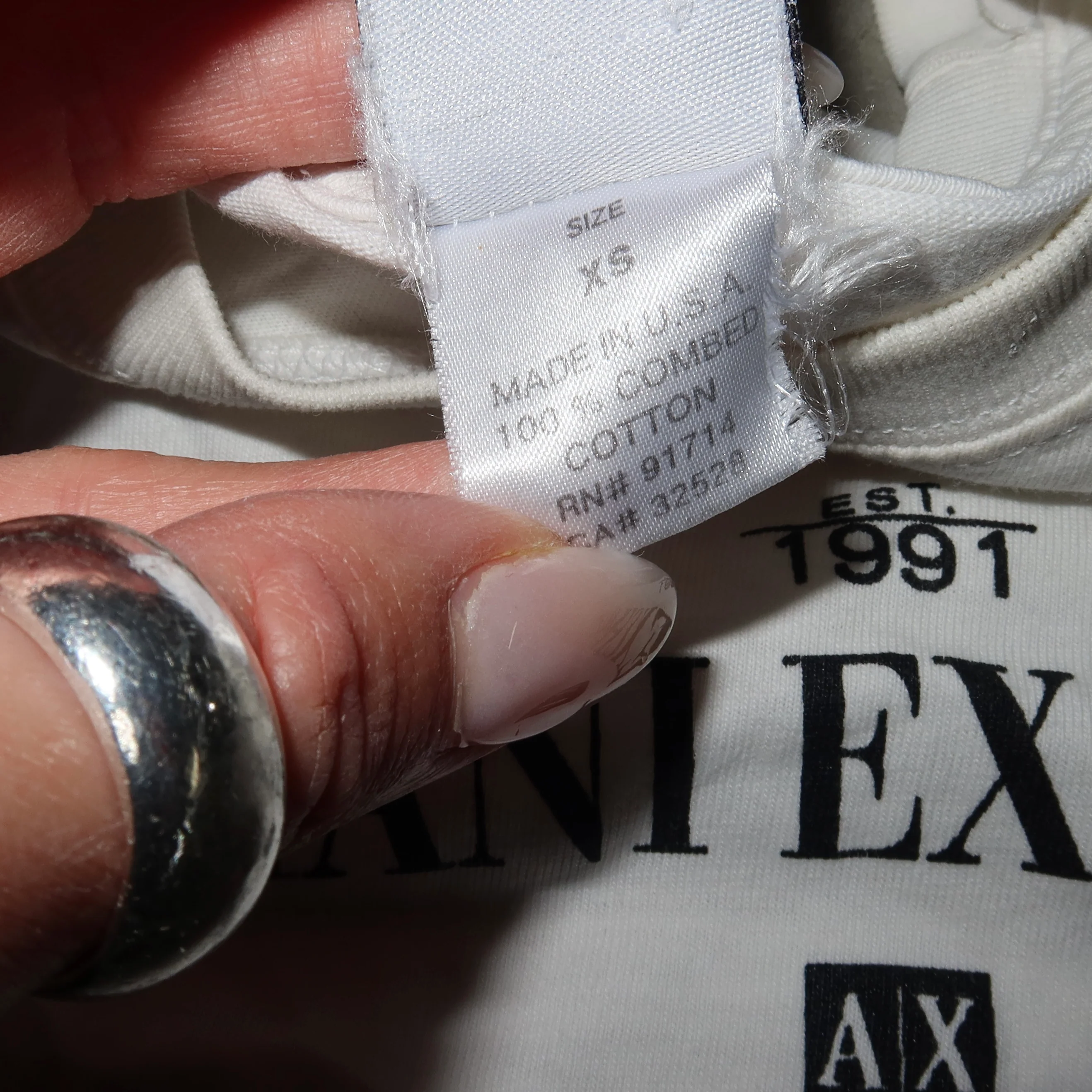 Armani Exchange Made in the USA T-Shirt - Image 5
