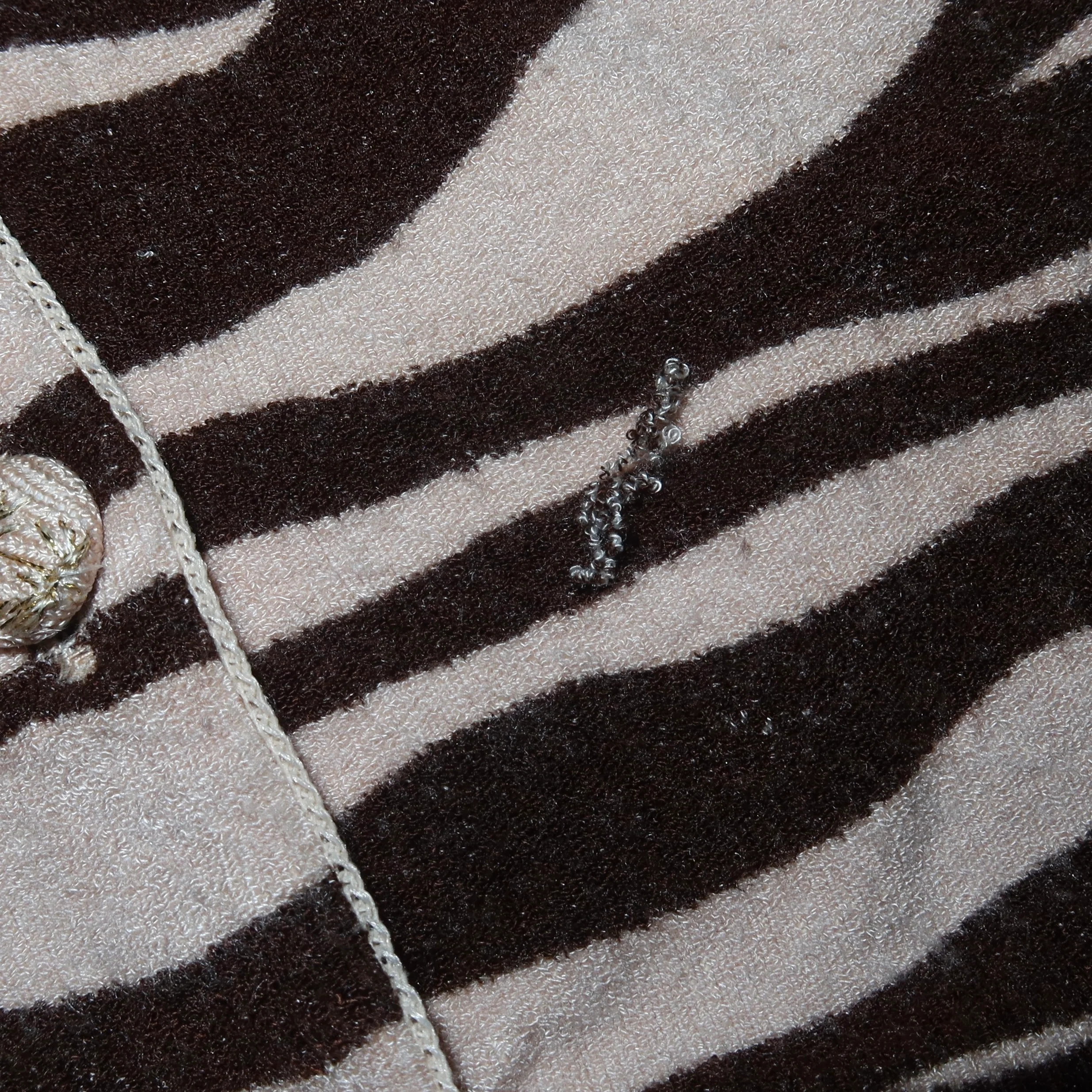 Blumarine SS2000 Zebra Cardigan - Image 7