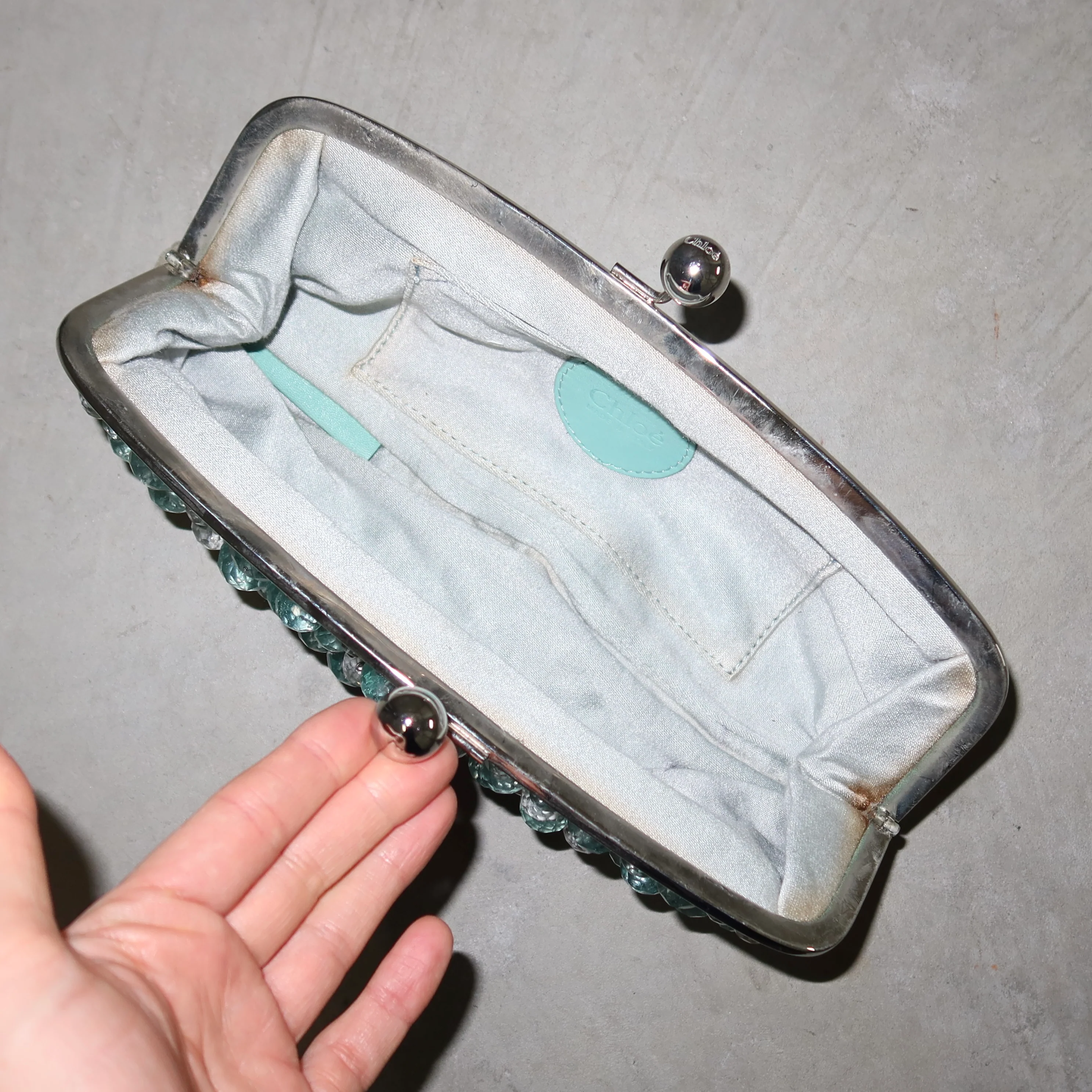 Chloé Beaded Clutch - Image 5
