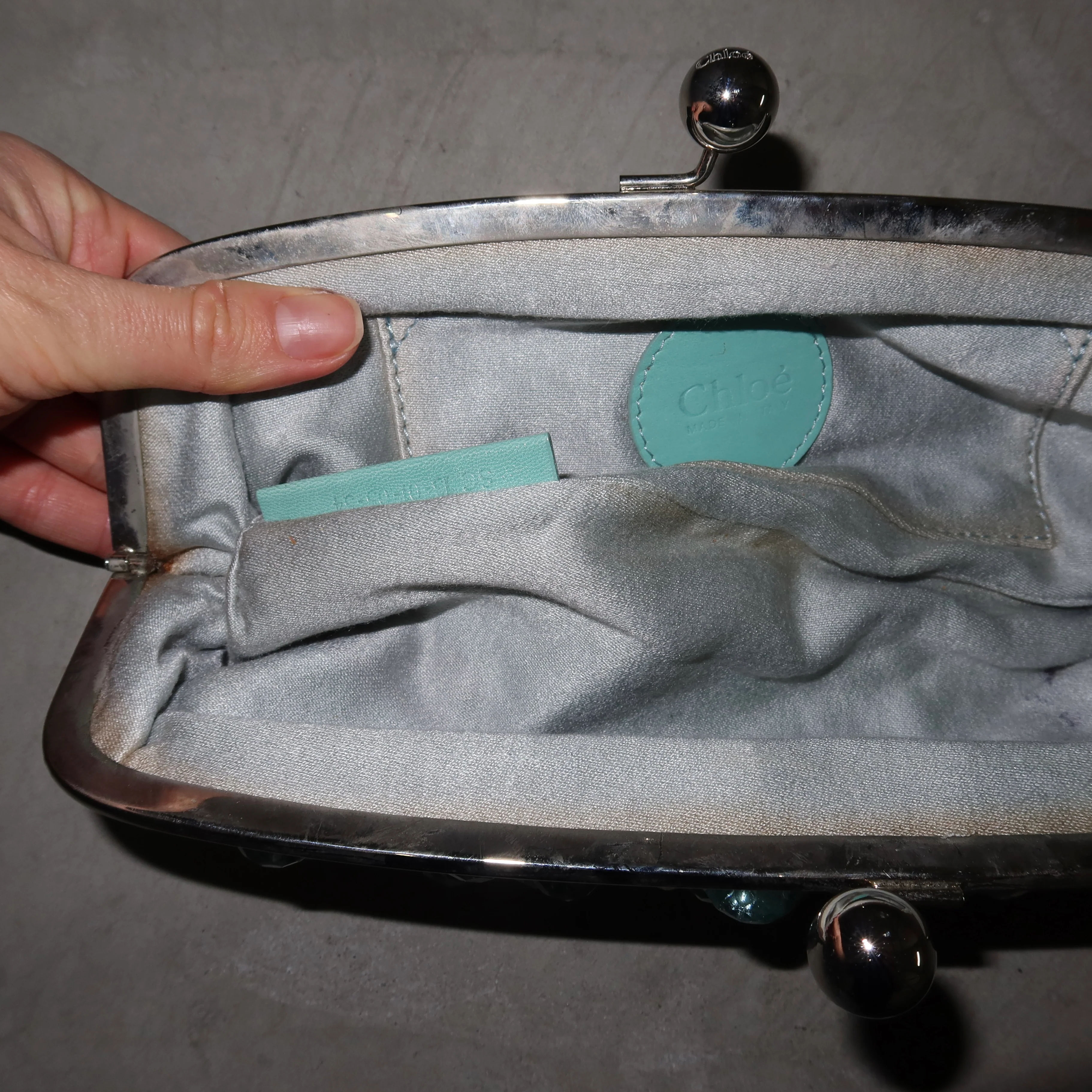 Chloé Beaded Clutch - Image 6