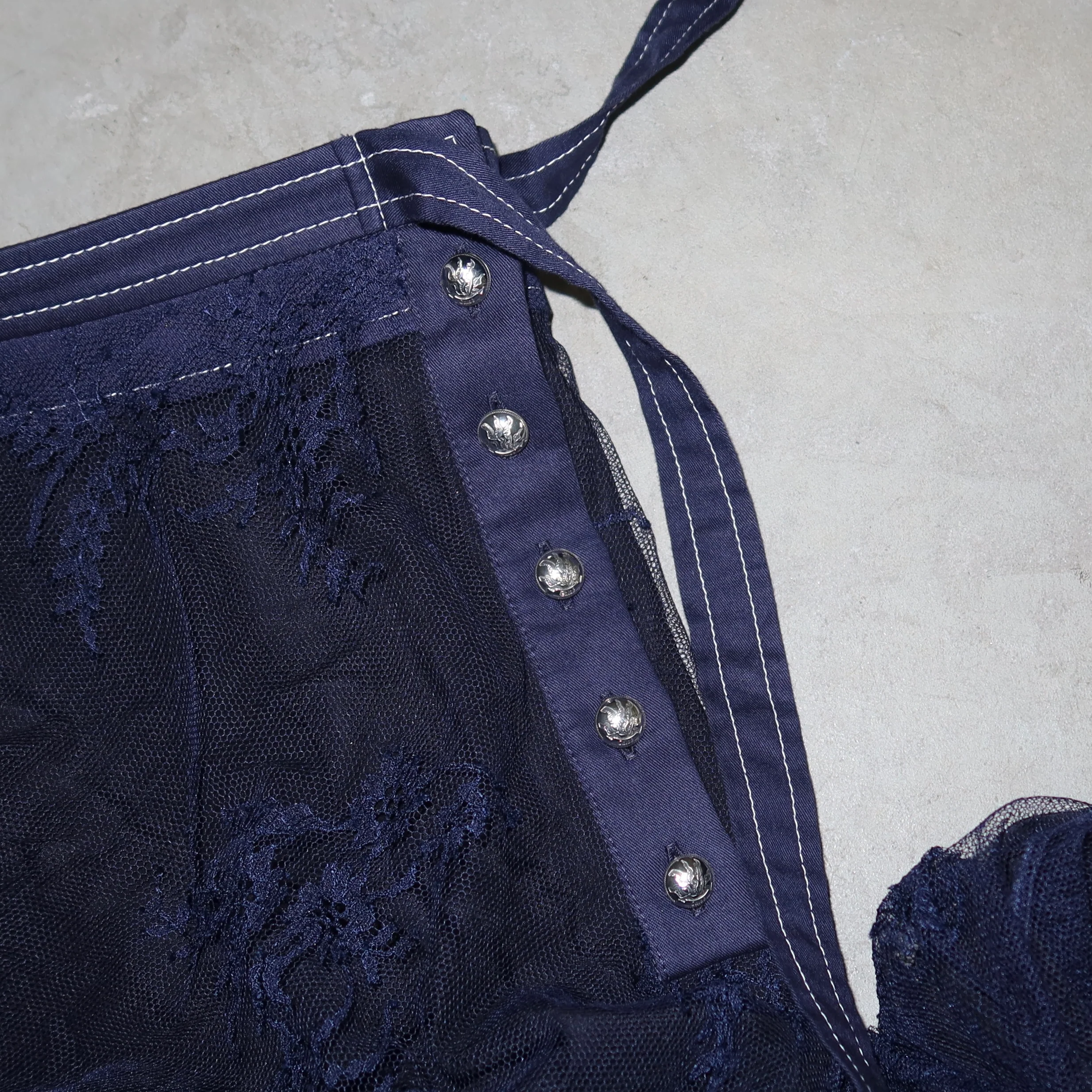 Chloé Resort 2020 Lace Overlay Skirt - Image 6