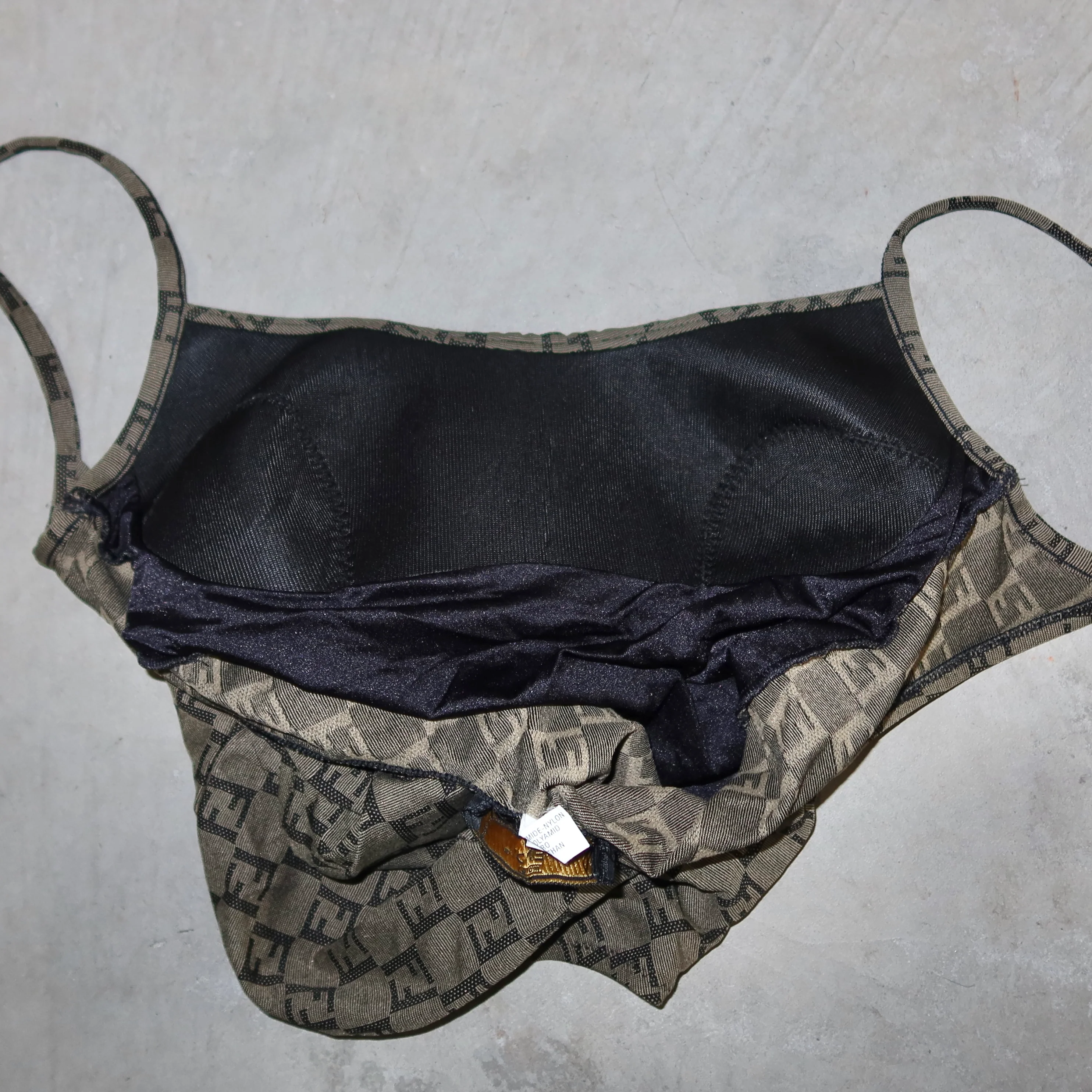 Fendi Zucca Print Monogram Swimsuit - Image 7