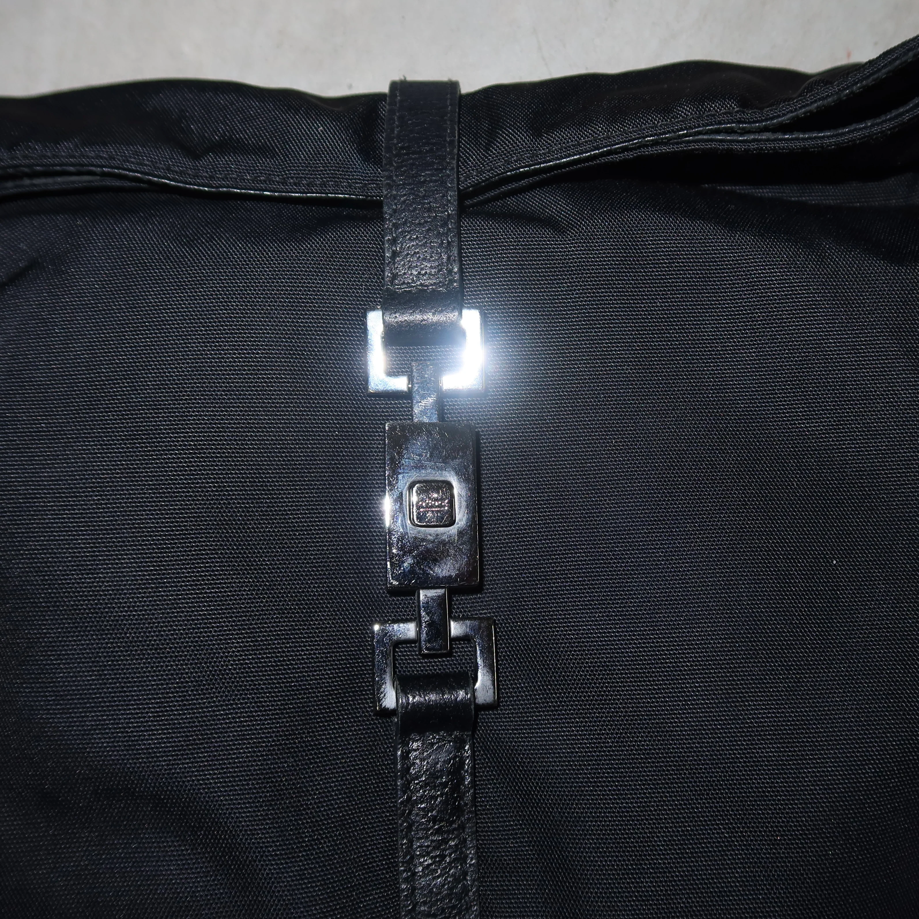Gucci Nylon Square Jackie Bag - Image 6