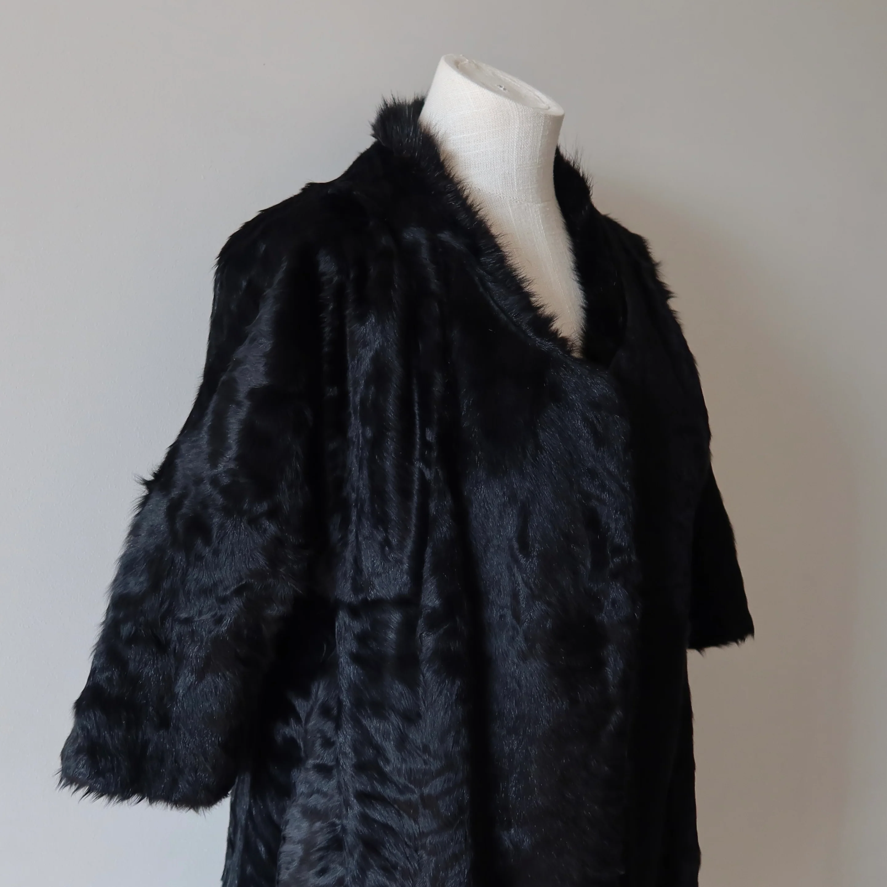 Marni Muskrat and Lamb Fur Coat - Image 7