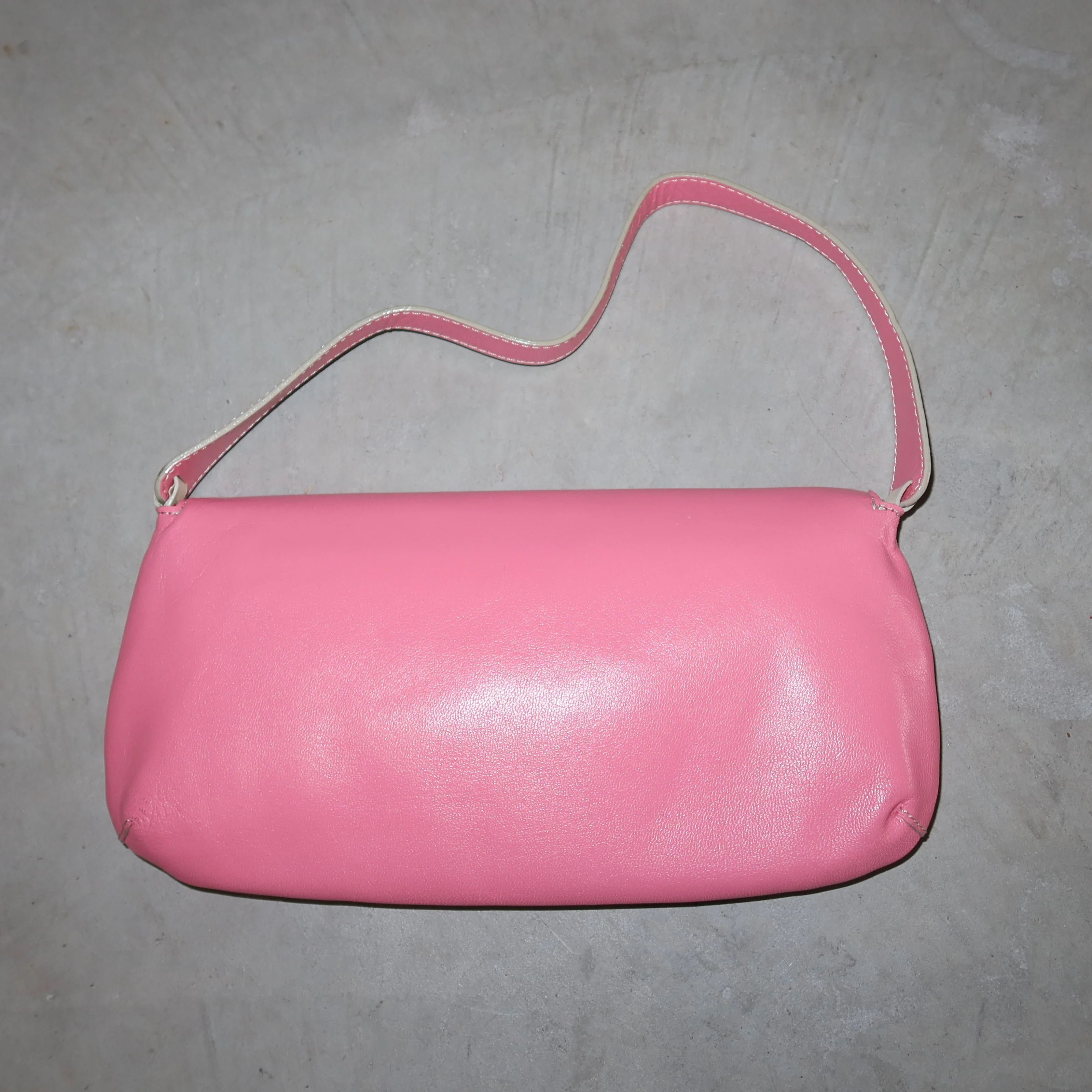 Paul Smith Pink Leather Bag - Image 4