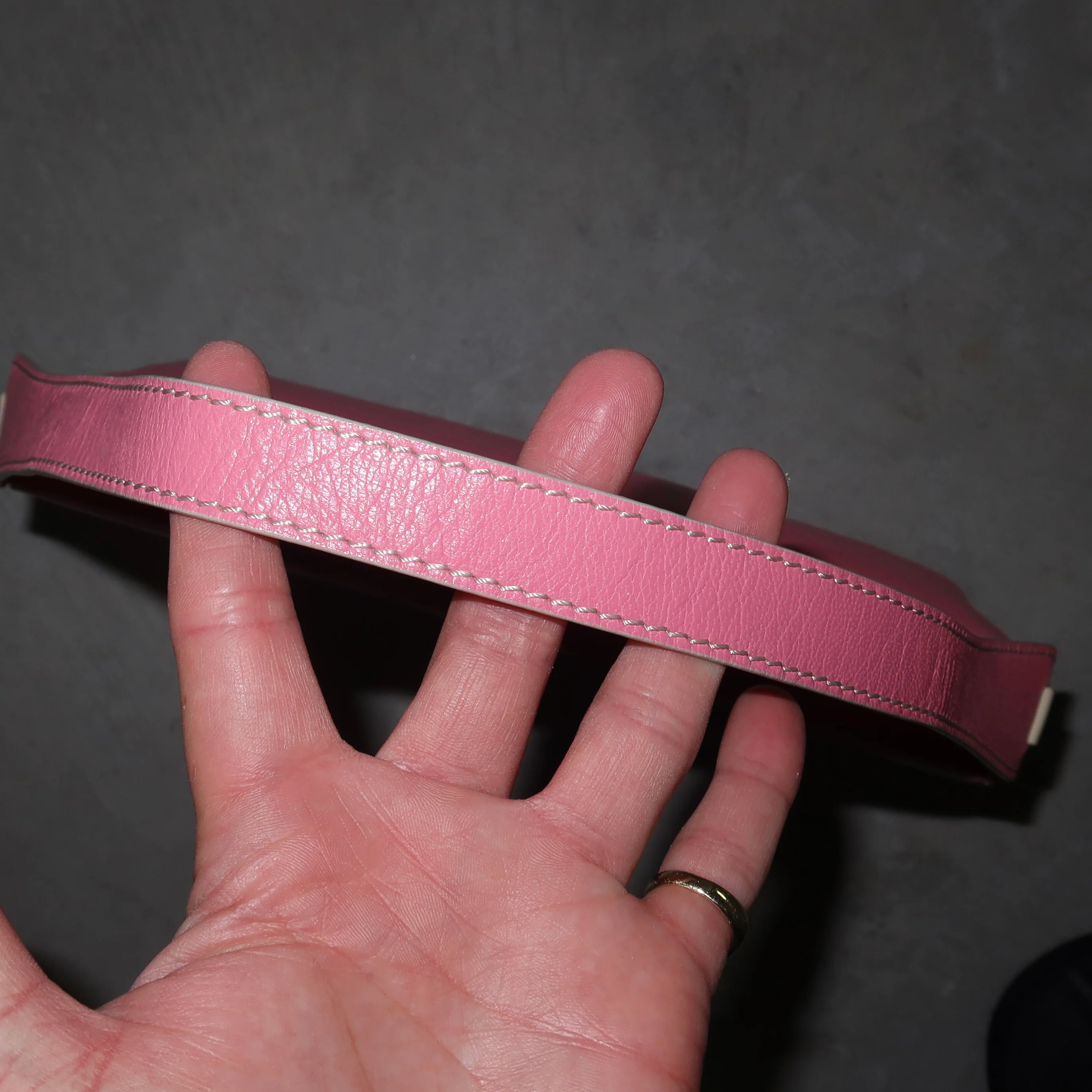 Paul Smith Pink Leather Bag - Image 7