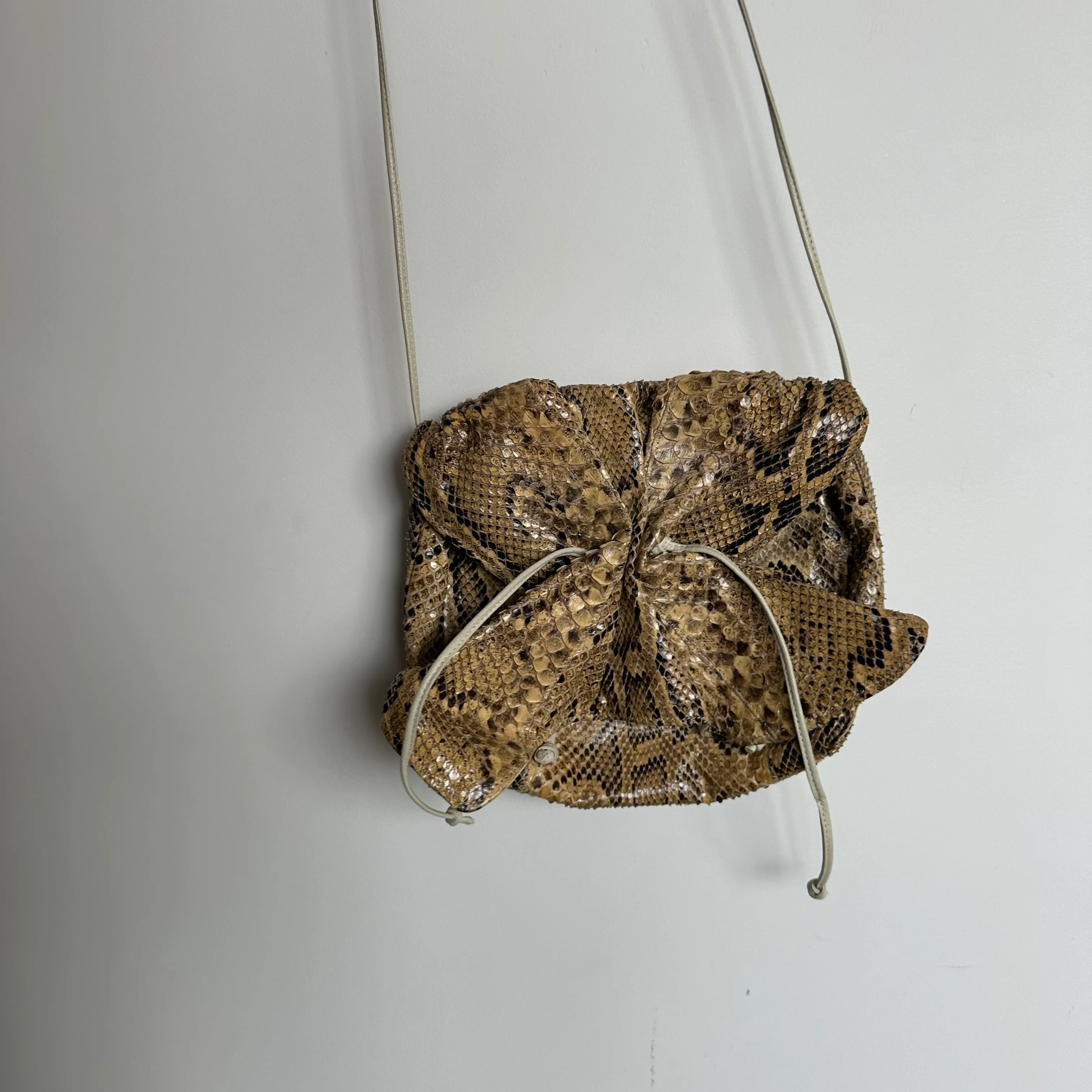 Vintage Snakeskin Crossbody - Image 5